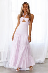 HELLO MOLLY Sexy Maiden Maxi Dress Pink