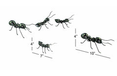 HUGE Mountable Metal Ants Set of 5