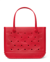 Original Bogg® Bag - Conversation Hearts BRIGHT RED