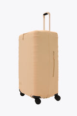 BEIS 'The Large Check-In Luggage Cover in Beige
