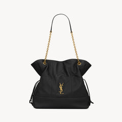 SAINT LAURENT JAMIE Women's Solid Color Suede Leather Chain Shoulder Strap Shopping Bag Shoulder Bags #75511