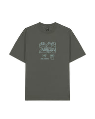 Brain Dead x Arc'teryx All Rise London T-shirt - Forest Green