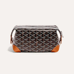 Goyard Presbyopia Print Zipper Travel Bag Goya Toiletry Bag New All-over Logo Print Available Multiple Colors Toiletry Bag Lunch Bags #84171A
