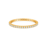 Sydney 14K Gold and Diamond Eternity Ring