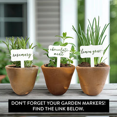 Rustic Kitchen Herb Planters, Pick Your Style
