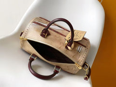 Louis Vuitton Women's Clutch Bag Speedy 30 Monochrome Color-printed 2026 Spring New Arrival Lady Bags Monogram Fashionable And Elegant Clutch Bag M28149 #82628A