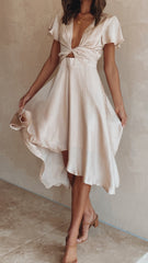 Sunny Daze Dress - Champagne