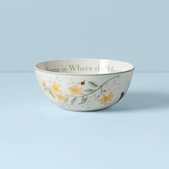 Butterfly Meadow "Home Is Where The Heart Is" Bowl