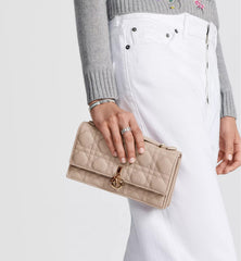 Dior Miss My Dior Minimalist Elegant Flap Bag with D.I.O.R. Charm Fashionable Casual Chain-Strap Flap Bag in Lambskin Bags S0980ONMJ_M900 #197188