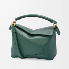 Loewe Women's Detachable Shoulder Strap Logo Solid Color Small Cowhide Puzzle Handbags Casual Slanting Tote Handbag Bag Bags 0011189438 #76828