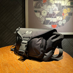 Balenciaga Men's And Women's Solid Color Adjustable Simple Flap Buckle Closure Nylon Shoulder Bag Waist Bags #75675