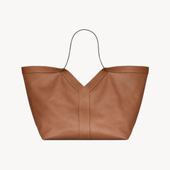 SAINT LAURENT Women's Fashion Classic Solid Color Leather Brand Logo Hook Closure Tote Bag Handbag Bags 839976-AAEB3-1000 #78415