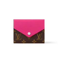 Louis Vuitton Women's Retro Fashion Logo Printing Folding Short Cowhide VICTORINE Wallet Bag Bags #77749