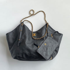 Chanel HAAS original factory super soft grain cowhide nationwide G-Dragon GD Same Tote Bag Bags #82515A