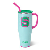 Prep Rally Initial S Mega Mug 40oz