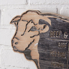 Meat Market Vintage Sign