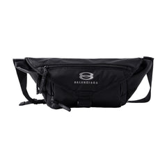 Balenciaga UNITY Men's and Women's Fashion Casual Solid Color Zipper Nylon Waist Bag Crossbody Bag Shoulder Bag Bags #78691