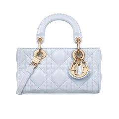 Dior Lady D-Joy Women's Classic Fashion Sheepskin Handbag Gold Buckle Ultra-mini Chain Bag Crossbody Bag Bags S0910ONGE_M848 #78483