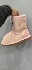 Chrome Hearts Winter New Winter Snow Boots For Men And Women Mid-tube Boots Cross-cotton Shoes Fashionable And Trendy Casual Warm Pink Boots #195122