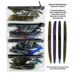 Gary Yamamoto Senko Kits - 40 Total Baits with Bag