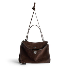 Balenciaga RODEO Women's Fashion Classic Solid Color Suede Tote Bag Small Medium Large Handbag Tote Bag Bags #78954 7897722AB4G2308