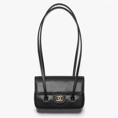 Chanel 2026 Spring/Summer Small Clutch Bag Free Shipping Versatile Sophisticated Shoulder Bag Tote Hobo Crossbody Light Luxury Small Bag Accessories #196038