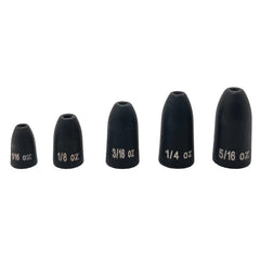 Departure Outdoors Tungsten Worm Weights - 5 Pack