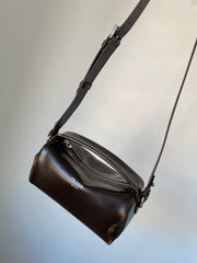 Prada runway collection Cylinder bag Leather Shoulder Bags #193912
