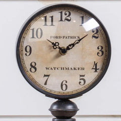 16 Inch High Ford Patrick Pedestal Clock