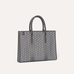 GOYARD Morvan Men's And Women's Y Word Old Flower Full Print Canvas Spell Cowhide Shoulder Crossbody Handbag Briefcase Bag Bags #76426
