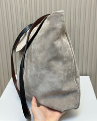 Maison Margiela MM6 Belt One Shoulder Handheld Suede Leather Bag Bags #195377