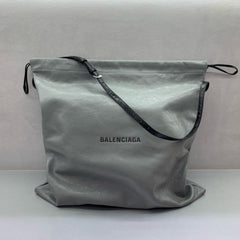 Balenciaga Women's Old Hardware Accessories Zipper Closure Sheep Leather Tote Bag Single Shoulder Crossbody Bags #75936