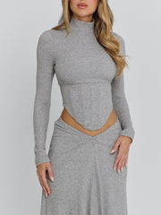 Amelis Top Grey