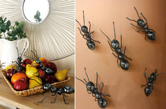 HUGE Mountable Metal Ants Set of 5
