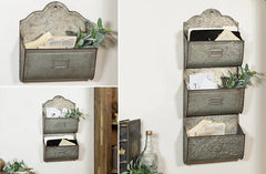 Scalloped Edge Wall Cubby