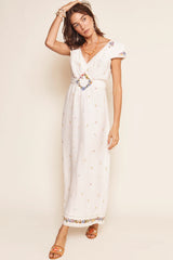 carey - meadow embroidery ivory