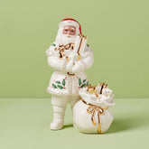 2024 African American Santa With Gift Figurine