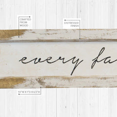 55 Inch Long Every Family Has A Story Wooden Sign