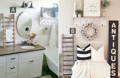 Pick Your Style - Vintage Wood Ladders