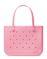 Original Bogg® Bag - Heart Shimmer BUBBLEGUM