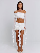 Gilda Mini Skirt White