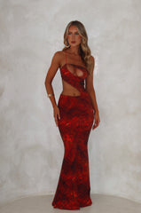 Fern Maxi Dress Orange