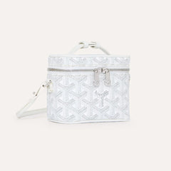 Goyard Muse Nano Women's Fashion Classic Color-Block Zipper Closure Adjustable Strap Leather Mini Makeup Bag Shoulder Bag Crossbody Bag Bags MUSEVANANTY10CL10P #79551