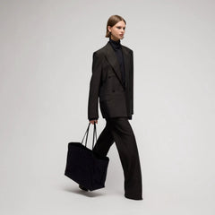 Gucci NY Limited Edition Large Tote Bag Gucci Core Runway Show Black GG Canvas Bags A00B4RFAGNG1000 #197404
