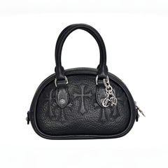 Chrome Hearts Cowhide Leather S925 sterling silver hardware accessories bag sword jacquard lining Bags #82507A