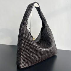 Bottega Veneta Women's Fashion Casual Leather Handbag With Knitted Balls And Leather Buckle Details Shoulder Bag Bags 826196v2ez01424#78881