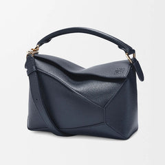 Loewe Women's Detachable Shoulder Strap Logo Solid Color Small Cowhide Puzzle Handbags Casual Slanting Tote Handbag Bag Bags 0011189438 #76828