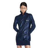 Balenciaga Fitted Tracksui Women's Spring/Autumn Solid Color Casual Zipper Closure Pocket Logo Embroidery Long Sleeve Slim Fit Shiny Plain Weave Knitted Fabric Dress #78236