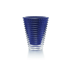Eye Vase Round Blue M - 9.4 inches
