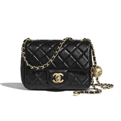 Chanel Flap Bag Small Golden Ball. Single Shoulder Messenger Bag Multicolor Double Size Leather Bags #77345